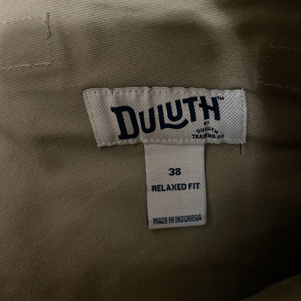 Duluth Trading Co. Flex Fire Hose Beige Cargo Shorts 11" Relaxed Fit Men's Sz 38 - Picture 4 of 6